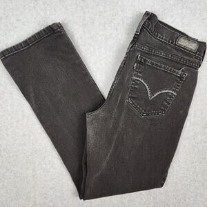 Levi's Women's Straight Leg Jeans - Dark Gray